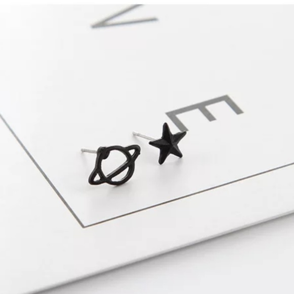 Jewelry - Retro Space Stud Earrings.
